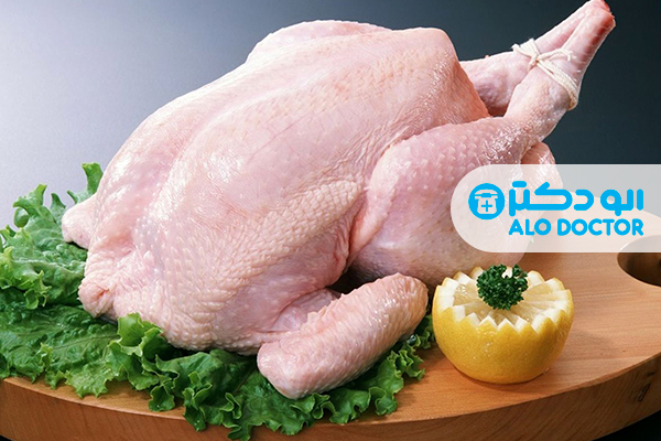 تشخیص مرغ منجمد سالم و بهداشتی